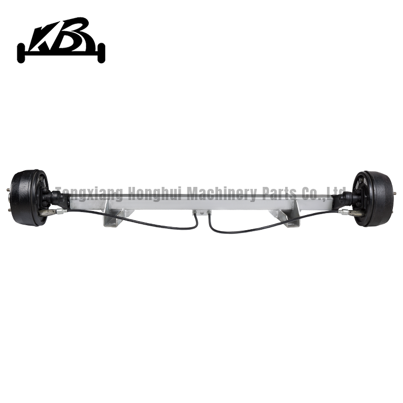 0,75T Torsionsachse mit Seilzugbremse